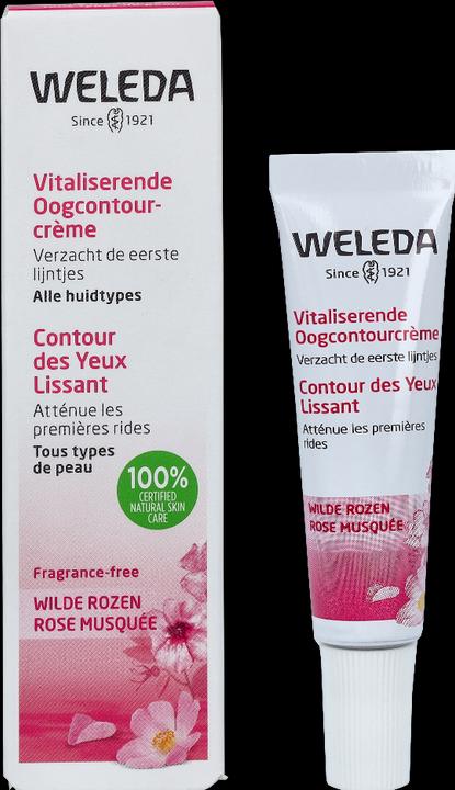 Actual product image Weleda Wild Rose Smoothing Eye Cream (Crème, 10 ml)
