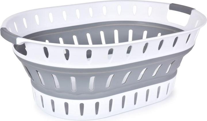 Produktbild König Design Wäschekorb Faltbar Wäschesammler Wäschebox Wäschetonne Aufbewahrungskorb 36 L (36 l)