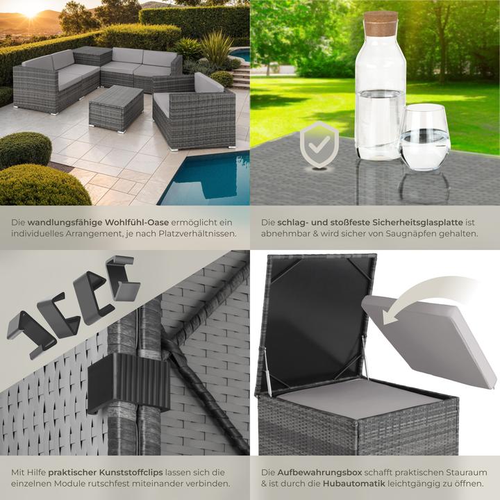 Actual product image tectake Pisa
