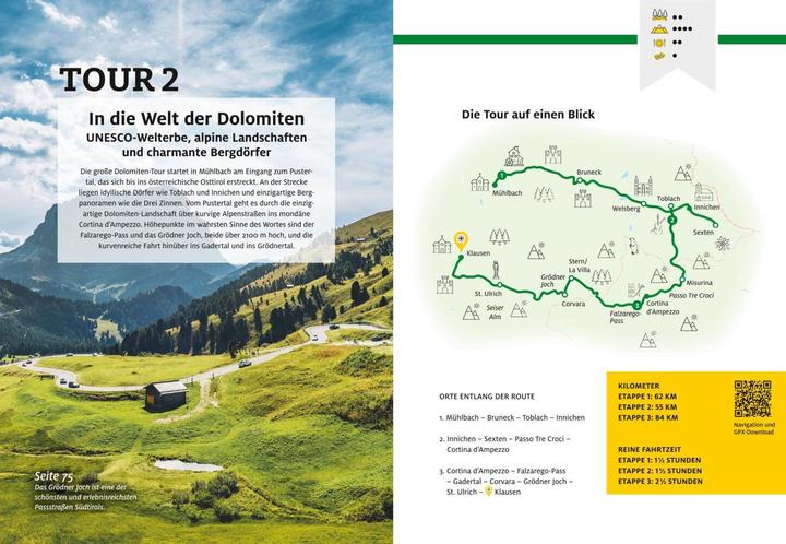 Immagine prodotto Roadtrips - Südtirol (Tedesco, Manuela Blisse, Uwe Lehmann, 2023)