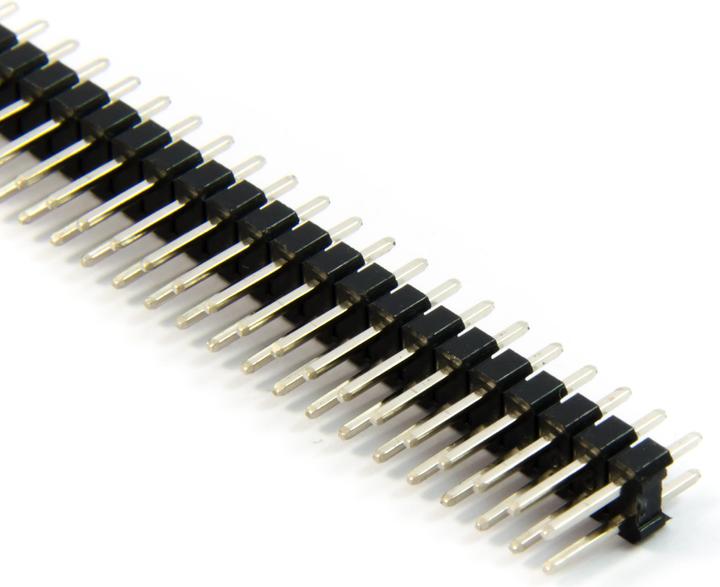 Produktbild Purecrea Stiftleiste Male 2 X 40 Polig RM 2.54mm gerade kurze Pin