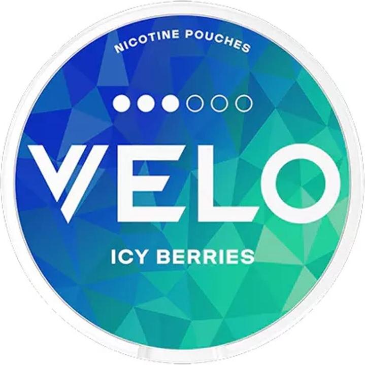 Produktbild Velo Icy Berries (Nicotine Pouches, 16 mg)