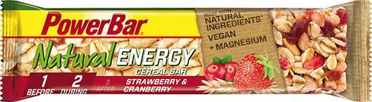 Produktbild Powerbar Natural Energy (Strawberry, Cranberry, 1 Stk., 40 g)