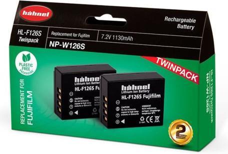 Immagine prodotto Hähnel HL-F126S, batteria per 2 fotocamere sostituisce la batteria originale NP-W126 7.2 V 1130 mAh (Accumulatore di carica elettrica)