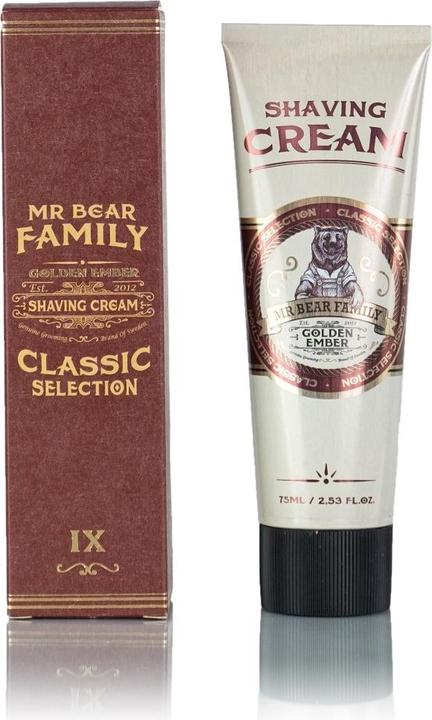 Actual product image Mr. Bear Family Golden Ember (75 ml, Shaving cream)