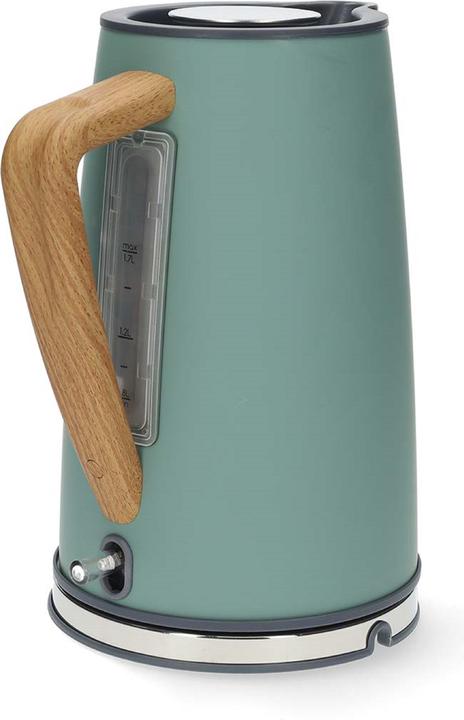 Produktbild Nedis Wasserkocher | 1.7 l | Soft-Touch | Grün | Um 360 Grad drehbar | Verdecktes Heizelement | Stri (1.70 l)