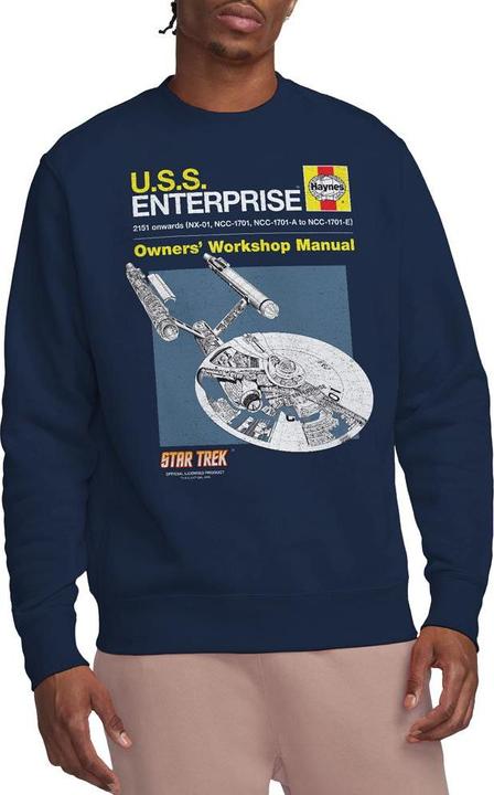 Actual product image Unisex Adult Enterprise Manual Sweatshirt (S)