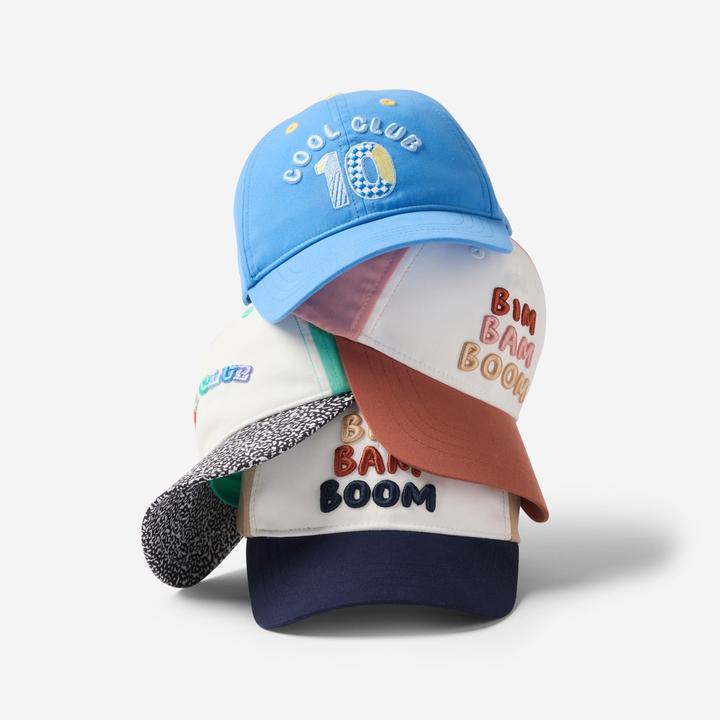 Produktbild Domyos Cap verstellbar Babys/Kleinkinder - weiss/grün (One Size)