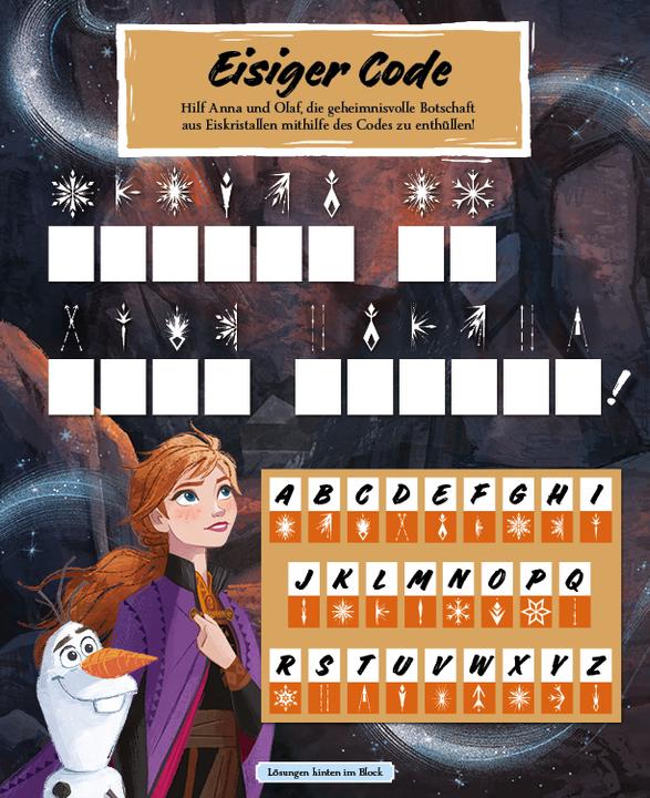 Produktbild Panini Disney Die Eiskönigin 2: 500 Sticker - Stickern - Rätseln - Ausmalen