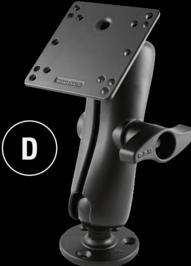 Actual product image RAM Mounts UNPKD. RAM MNT. W/2 3.68
