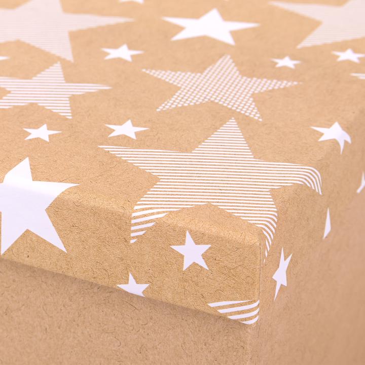 Produktbild Idena Geschenkbox Stern 27x27x15cm FSC-Mix (Geschenkbox)