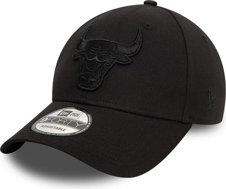 New Era 9Forty Strapback Cap - Chicago Bulls Schwarz