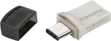 Actual product image Transcend JetFlash 890 (128 GB, USB-A, USB-C)
