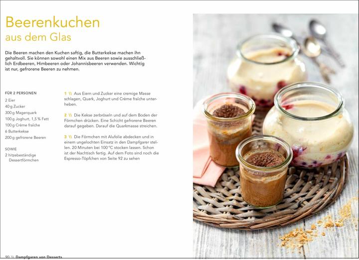 Actual product image Meine besten Rezepte für den Dampfgarer (German, Julia Holzer, 2019)