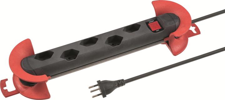 Steffen STEBA STRONG Steckerleiste 5xT13 (5 x, Typ 13, 8 m)