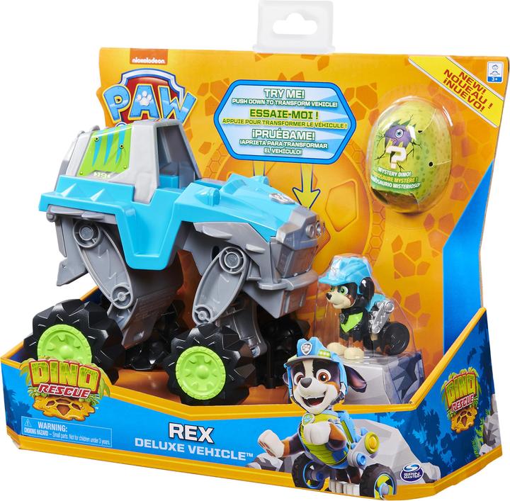 Produktbild Spin Master Paw Patrol Dino Rescue Rex Deluxe
