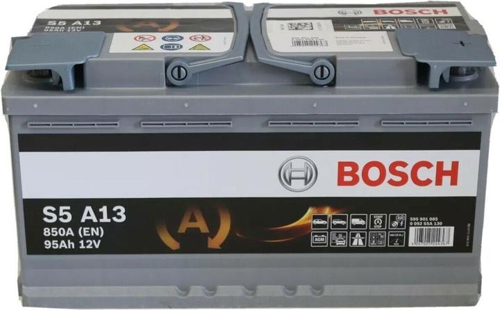 Actual product image Bosch Automotive Starter battery S5A AGM 12V 95Ah 850A 0092S5A130
