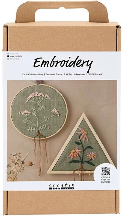 Actual product image Creativ Company DIY Kit - Embroidery