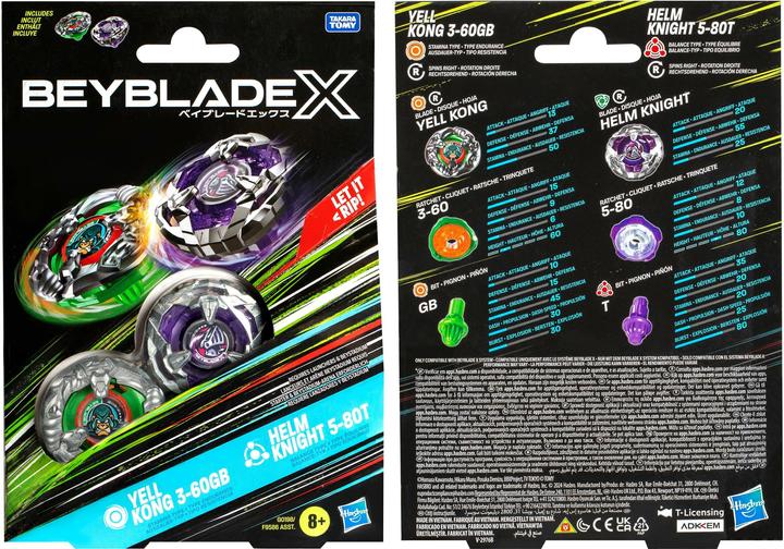 Immagine prodotto Hasbro Bey Bbx Yell Kong Casco Cavaliere G0198es0