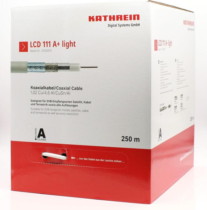 Produktbild Kathrein KATH Koaxialkabel (135 dB, Antennenkabel)