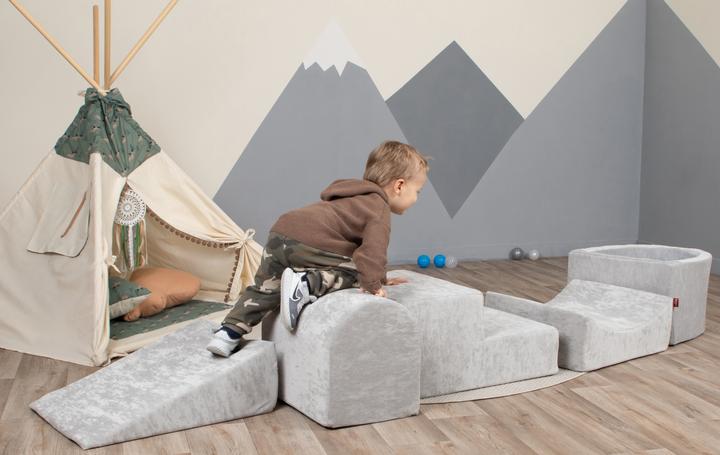 Produktbild Knorrtoys Spielblöcke soft - "Grey" (Kindersessel)