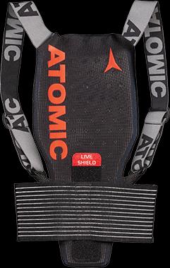 Actual product image Atomic LIVE SHIELD JR Black (S, Back protector, Unique specimen)