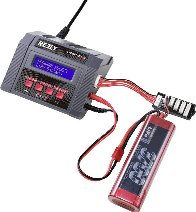 Productafbeelding Reely V-Charger ECO 80 model multifunctionele lader 100 V, 240 V, 12 V 10 A