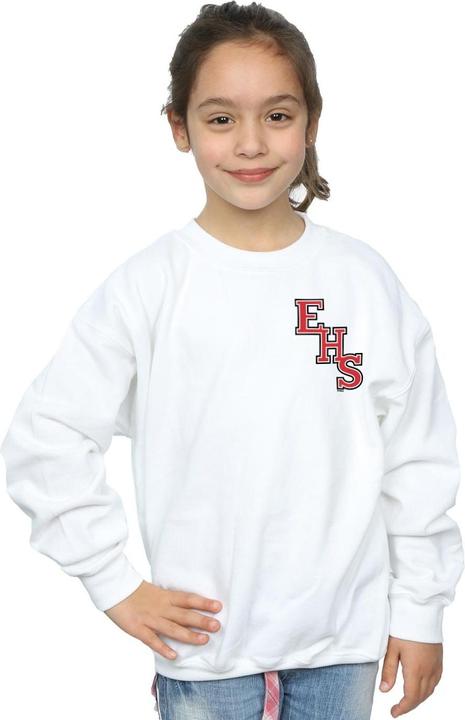 Actual product image Disney Girls High School Musical The Musical EHS Logo Breast Print Sweatshirt (140, 146)