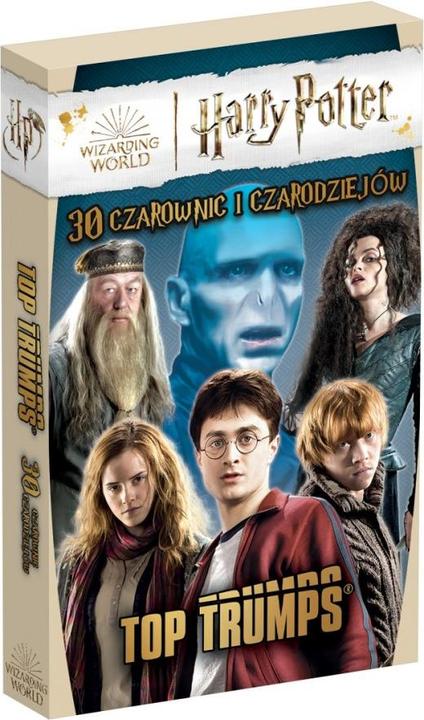 Immagine prodotto Winning Moves Gioco di carte Top Trumps Harry Potter 30 Streghe e Maghi (Polacco)