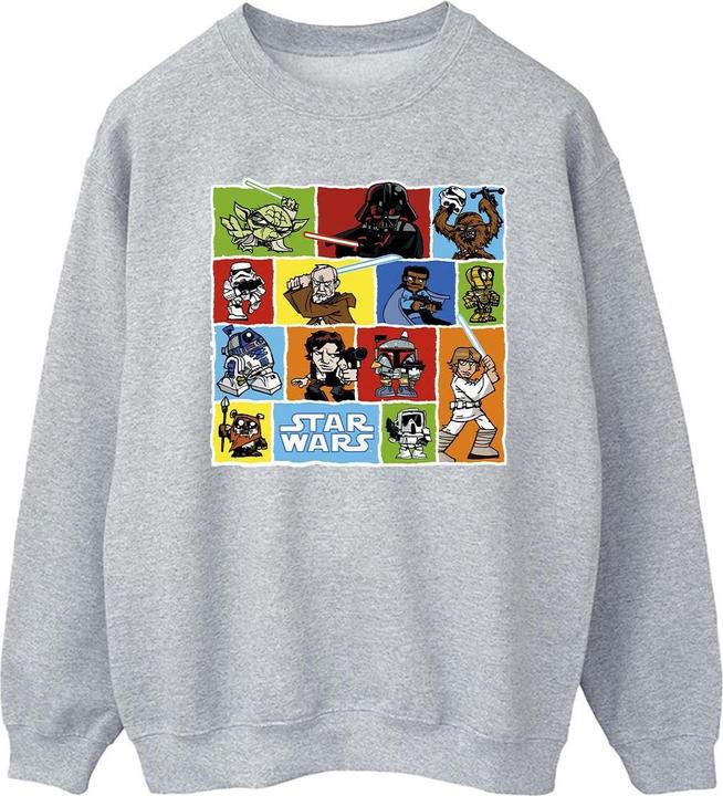 Immagine prodotto Star Wars Comic Drawing Montage Felpa Uomo (M)