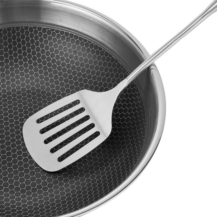 Produktbild Resto WOK D28 H7.5CM/95349 (28 cm, Wok Pfanne, Edelstahl, Aluminium)