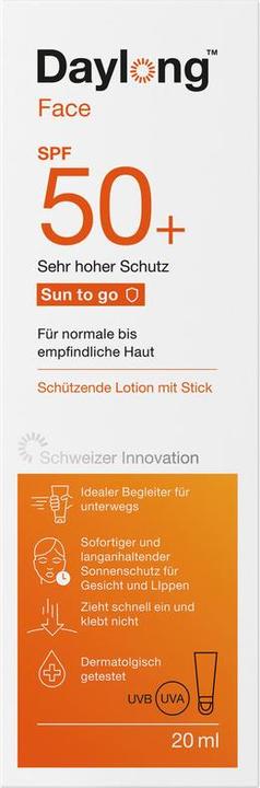 Immagine prodotto Daylong Sole a picco (Crema solare viso, SPF 50+, 20 ml, 39 g)