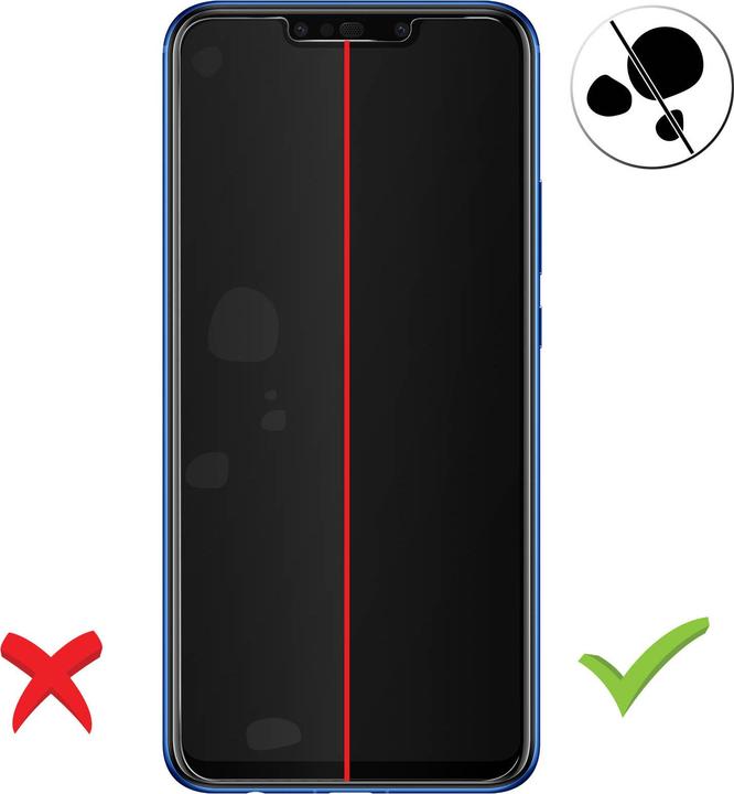 Actual product image Avizar Screen protector, glass armour film (1 Piece, Mate 20 Lite)