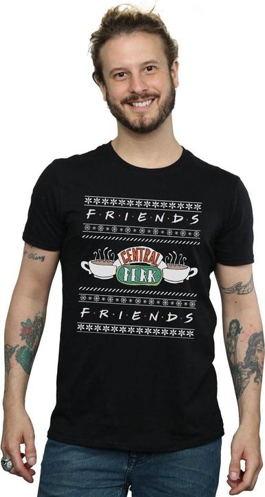 Image du produit Friends - T-shirt FAIR ISLE CENTRAL PERK - Homme (3XL)