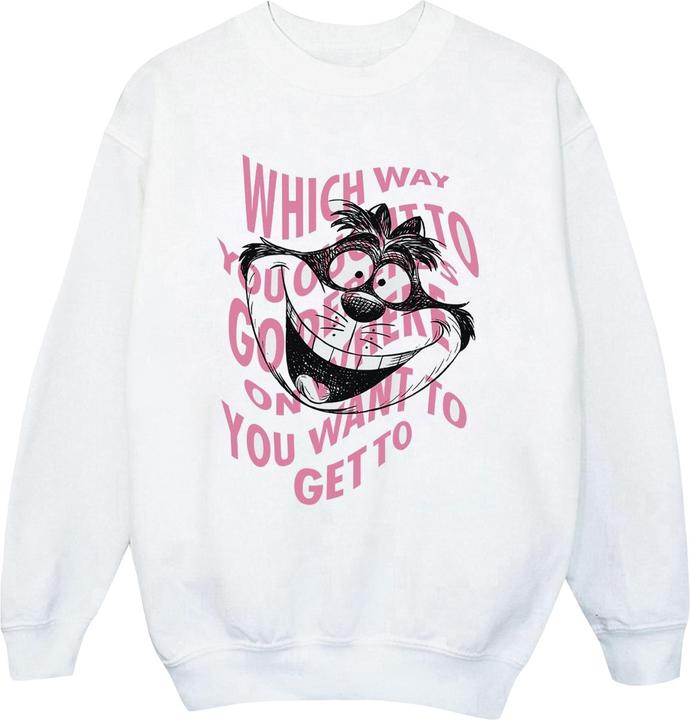 Disney Jungen Alice im Wunderland Chesire Katze Sweatshirt