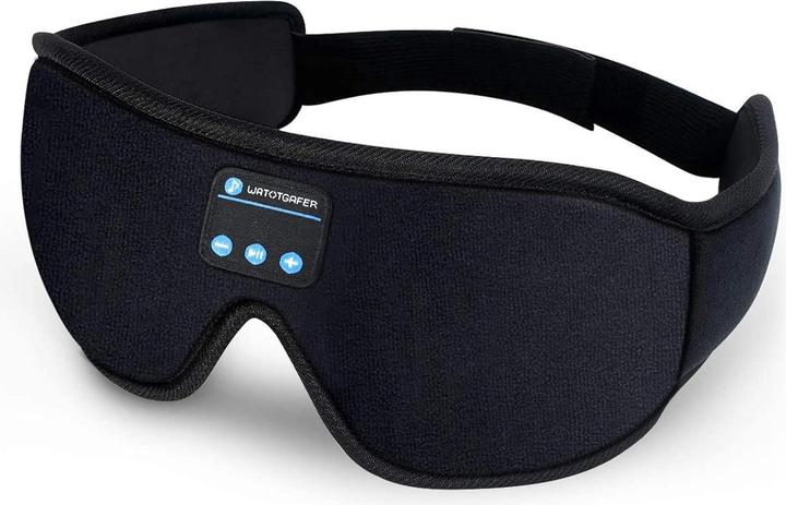 Image du produit Cbx Masque de sommeil Bluetooth avec écouteurs, écouteurs de sommeil sans fil (Sans fil)