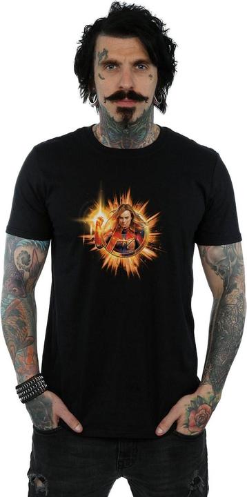 Actual product image Mens Avengers Endgame Captain Blast T-Shirt (XL)