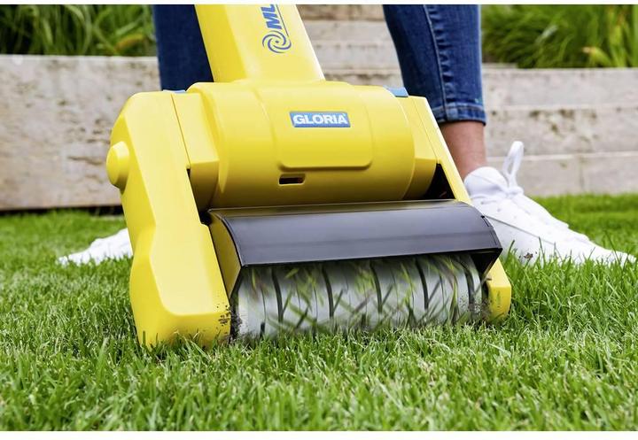 Image du produit Gloria Haus und Garten Aérateur de gazon tzkrallen Multi Brush Rouleau d'aération