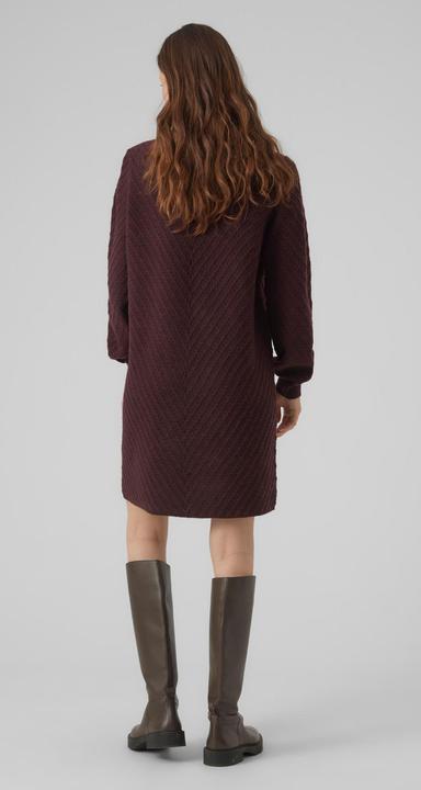 Produktbild Vero Moda VMANJASTINNA HIGHNECK ZIP DRESS GA EXC Strickkleid (M)