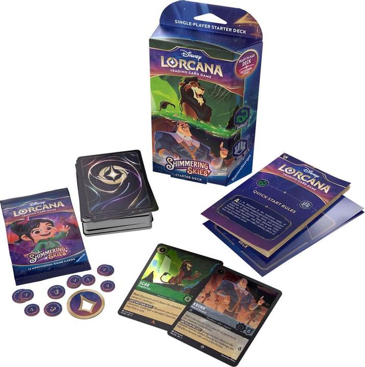 Produktbild Disney Lorcana Trading Card Game: Set 5 - Starter Deck A (Englisch) (Englisch, Booster Display)