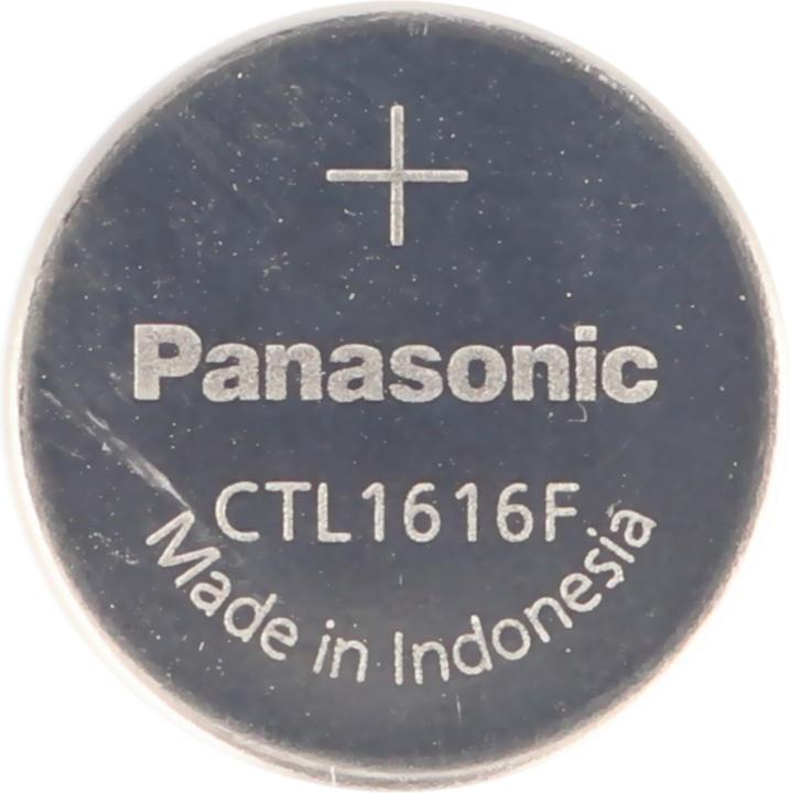 Image du produit Panasonic Batterie CTL1616, CTL1616F sans parafoudre (1 pcs, CTL1616, 13 mAh)