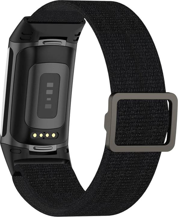 Actual product image Cover-Discount Fitbit Charge 6 - Nylon fabric replacement strap (Nylon)