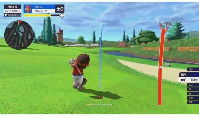 Actual product image Nintendo Mario Golf Super Rush