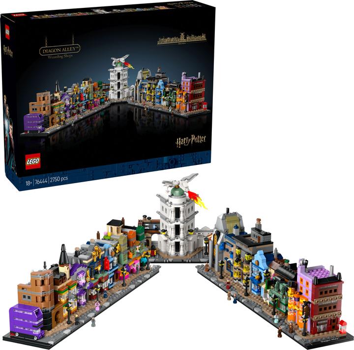 Produktbild LEGO Die Zauberläden der Winkelgasse (76444, LEGO Harry Potter)