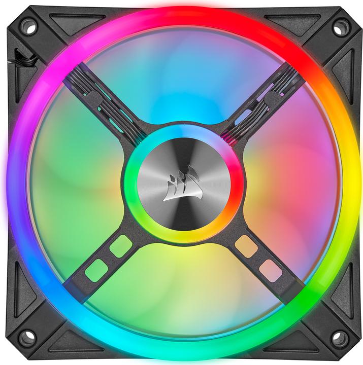 Actual product image Corsair iCUE QL120 RGB (120 mm, 3 x)
