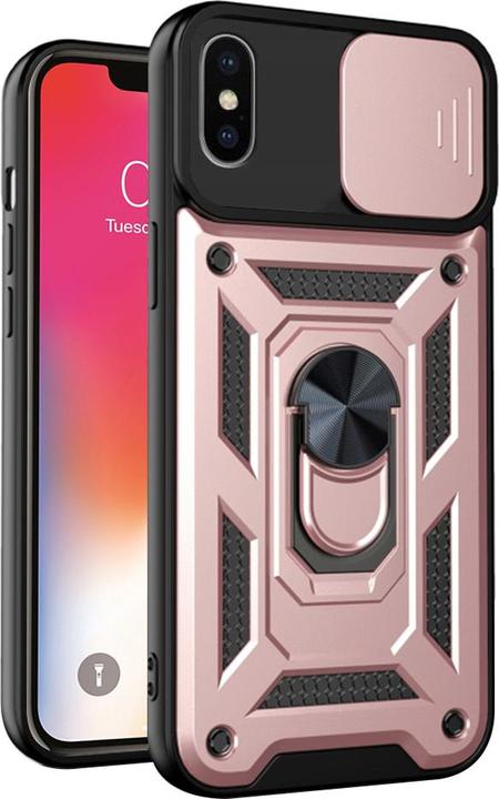 Produktbild Techsuit - CamShield Series - iPhone X / iPhone XS - Rose Gold (Apple iPhone XS, Apple iPhone X)