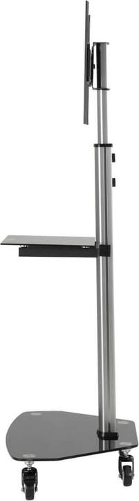 Actual product image Eaton TRIPPLITE Premier Rolling TV Cart for 93,98cm 37Zoll to 177,8cm 70Zoll Displays Black Glass Ba (Monitor, 70", 79 kg)
