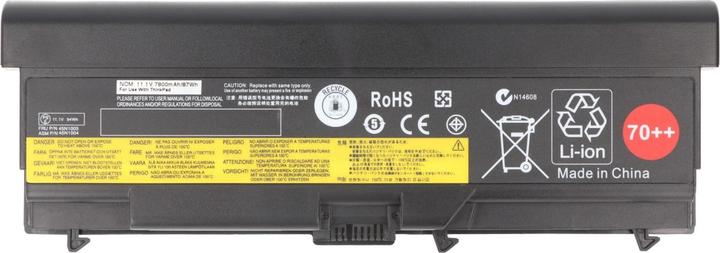 Produktbild AccuCell Akku Lenovo ThinkPad T440p, T540p, 57++ (7800 mAh)