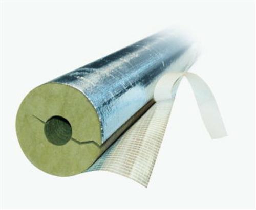 Produktbild Rockwool Conlit rørskål 15x23 mm med alu-folie, laengde 1 m for tildannelse af Conlit brandbøsninger