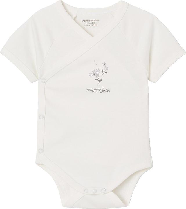 Immagine prodotto Vertbaudet Bio-Kollektion: 5er-Pack Baby Wickelbodys mit kurzen Ärmeln (50)